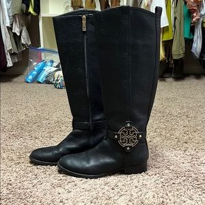 Tory Burch Equestrian Boots